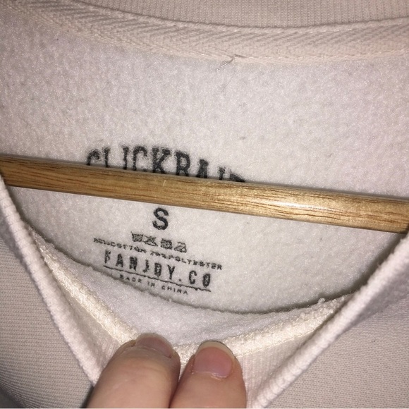 Clickbait Crewneck Size Small - Picture 3 of 4